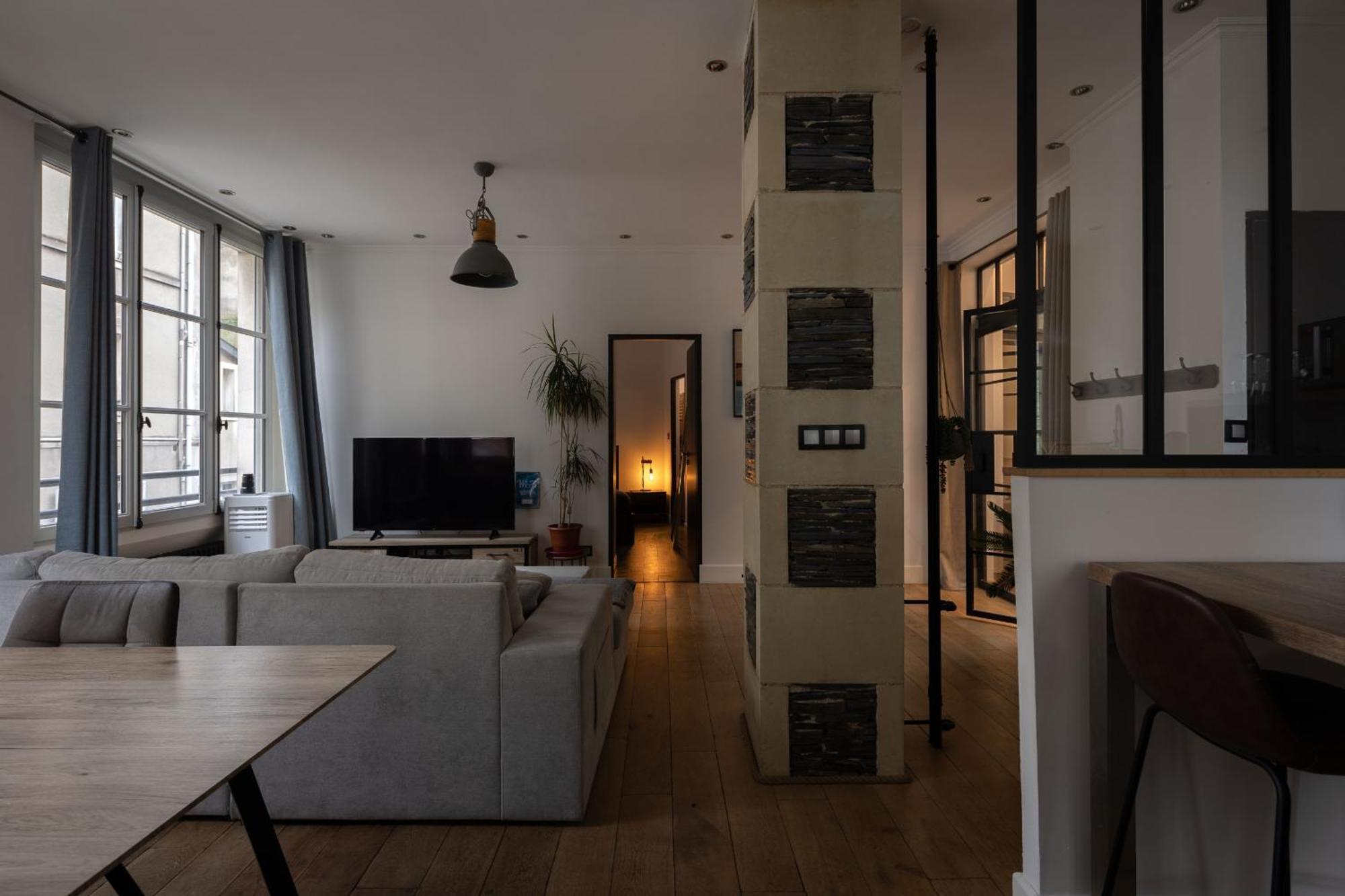 Appartement Spacieux Au Coeur D'Angers Etage 1 - 6 Personnes Dış mekan fotoğraf